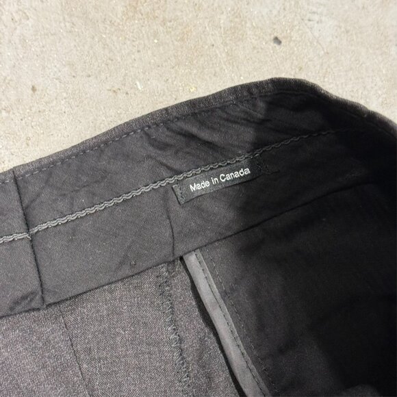 NWT Coppley Dress Pants Mens Stretch Wool Trousers Sharkskin Grey 34x31 - Picture 5 of 10
